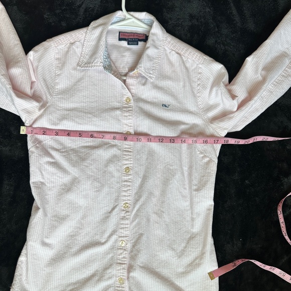 🍇 Vineyard Vines Shep & Ian Women's Size 4 Preppy Button Up - Picture 6 of 6